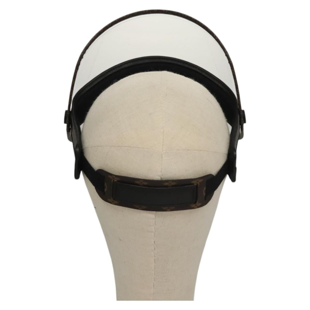 Louis Vuitton Shield Visor Monogram Canvas, BROWN, CANVAS, Head accessory