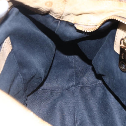 Chloe Ethel Handbag Leather, BEIGE, LEATHER, Handbag