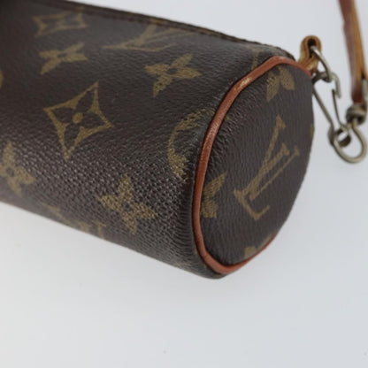 Louis Vuitton Papillon Pochette Monogram Canvas, BROWN, CANVAS, Clutche & pouche