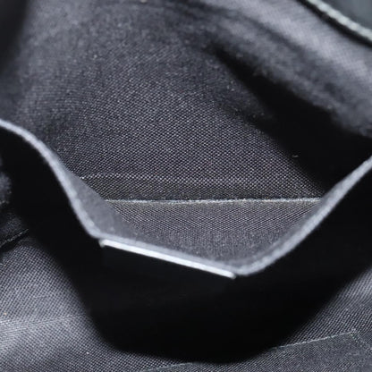 Gucci Web Strap Front Zip Messenger Bag GG Coated Canvas, BLACK, CANVAS, Crossbody bag