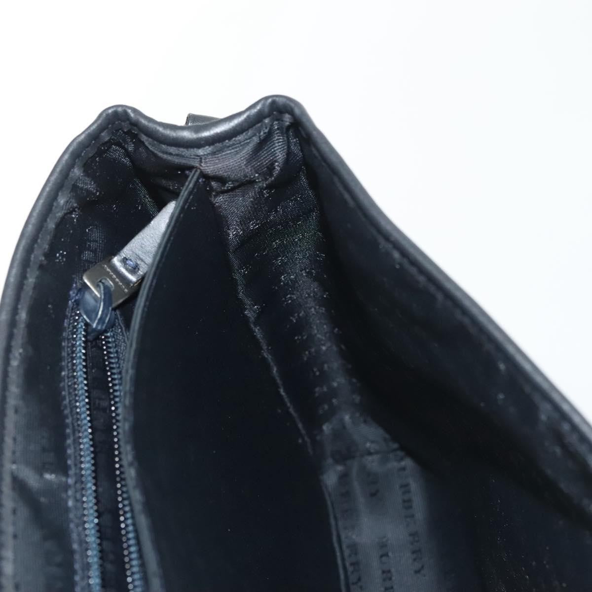 Burberry Nova check Shoulder bag Canvas, NAVY, CANVAS, Shoulder bag