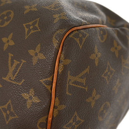Louis Vuitton Speedy Handbag Monogram Canvas, BROWN, CANVAS, Handbag