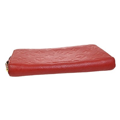 Louis Vuitton Portefeuille zippy Monogramme Empreinte Monogramme Empreinte, RED, LEATHER, Wallets
