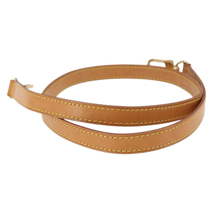 Louis Vuitton Bandouliere Leather, BEIGE, LEATHER, Straps