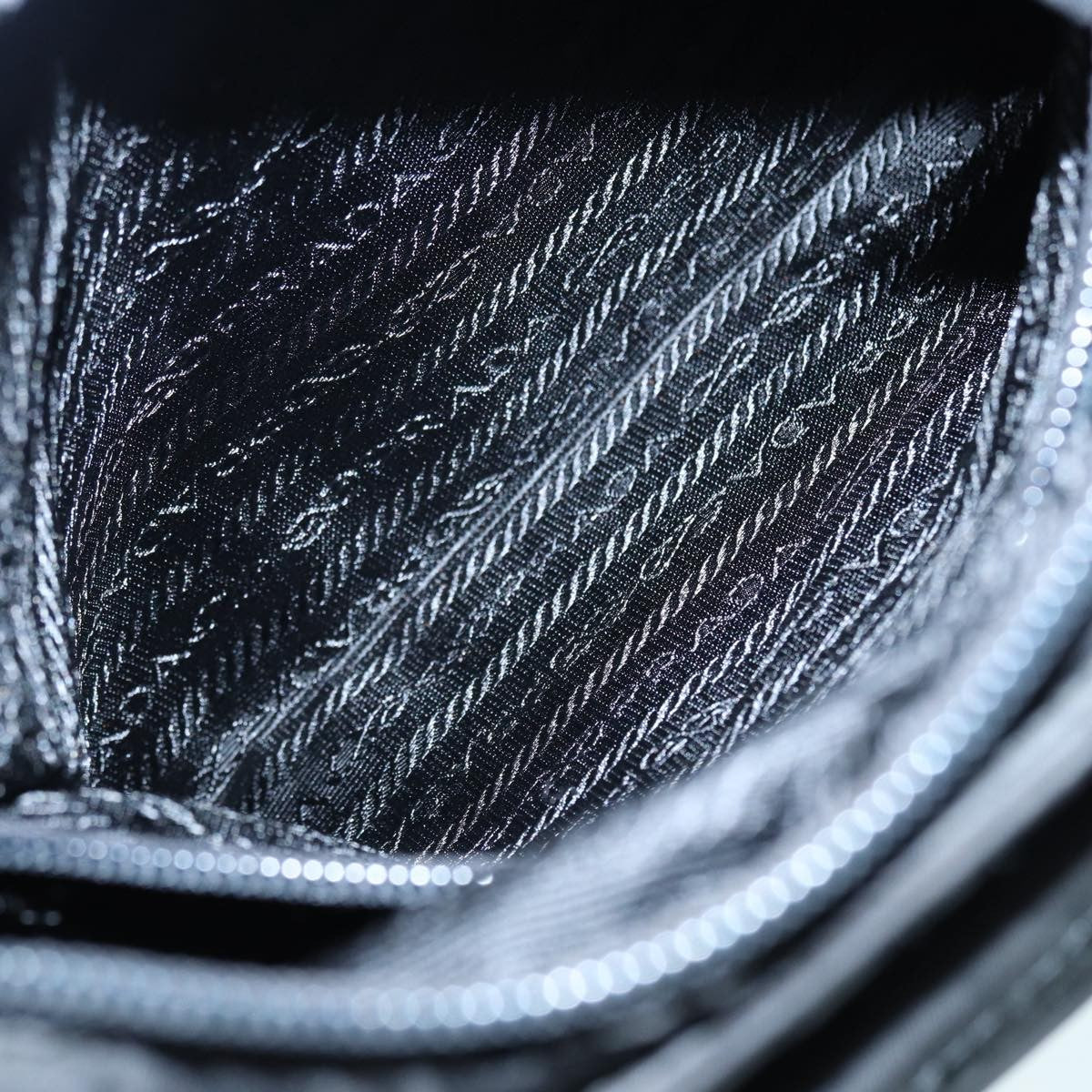 Prada Vintage Handbag Tessuto, BLACK, NYLON, Handbag