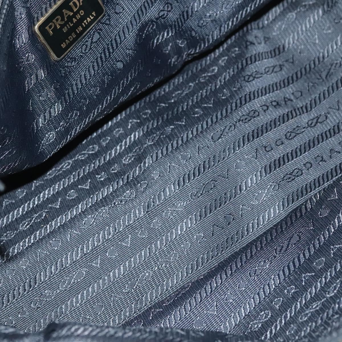 Prada Chain Shoulder Bag Tessuto, BLACK, NYLON, Shoulder bag