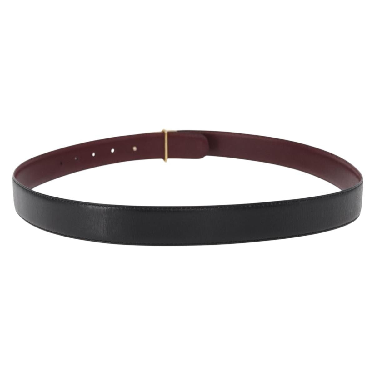 Chanel CC Belt Leather, BLACK, LEATHER, Belts