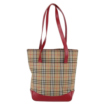 Burberry Nova Check Tote canvas check pattern, BEIGE, CANVAS, Tote bag