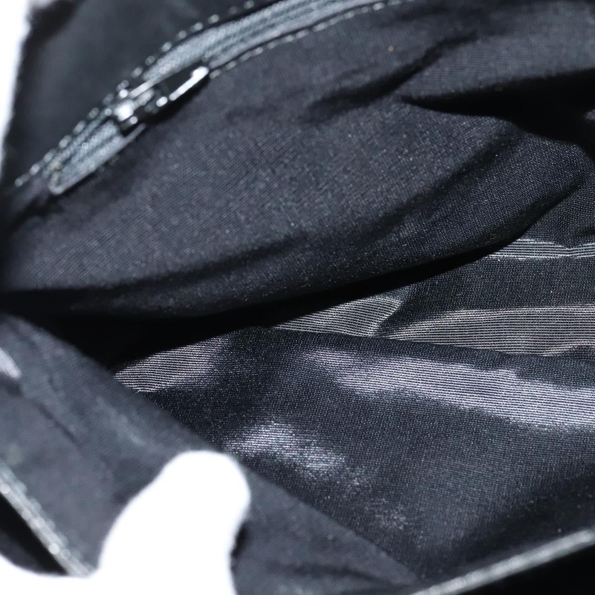 Bally Vintage Handbag Quilted Leather, BLACK, LEATHER, Handbag