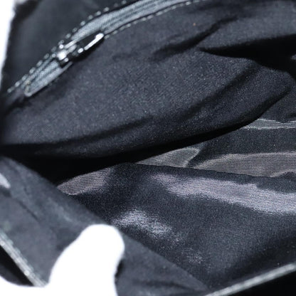 Bally Vintage Handbag Quilted Leather, BLACK, LEATHER, Handbag