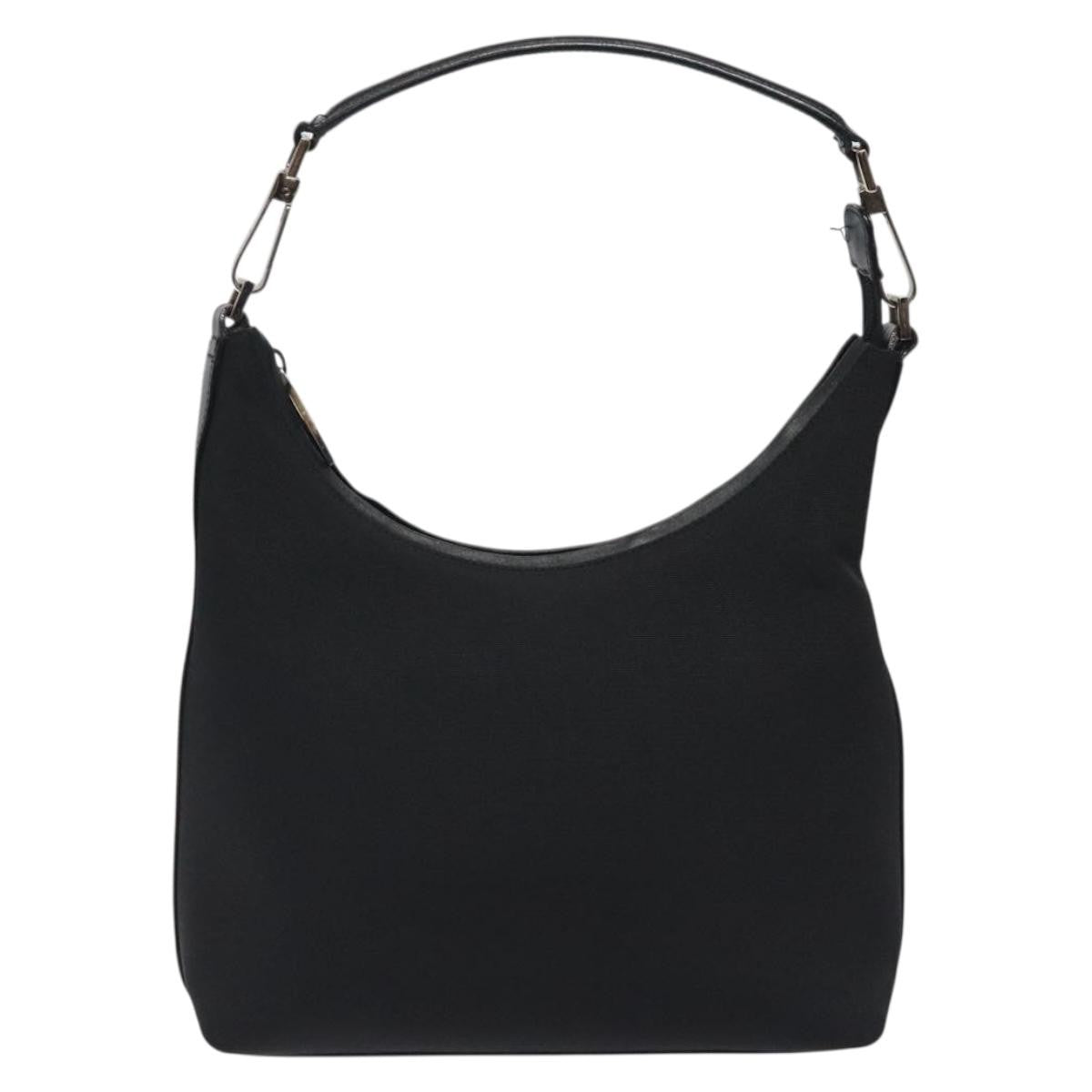 Gucci Zip Hobo Nylon, BLACK, NYLON, Shoulder bag