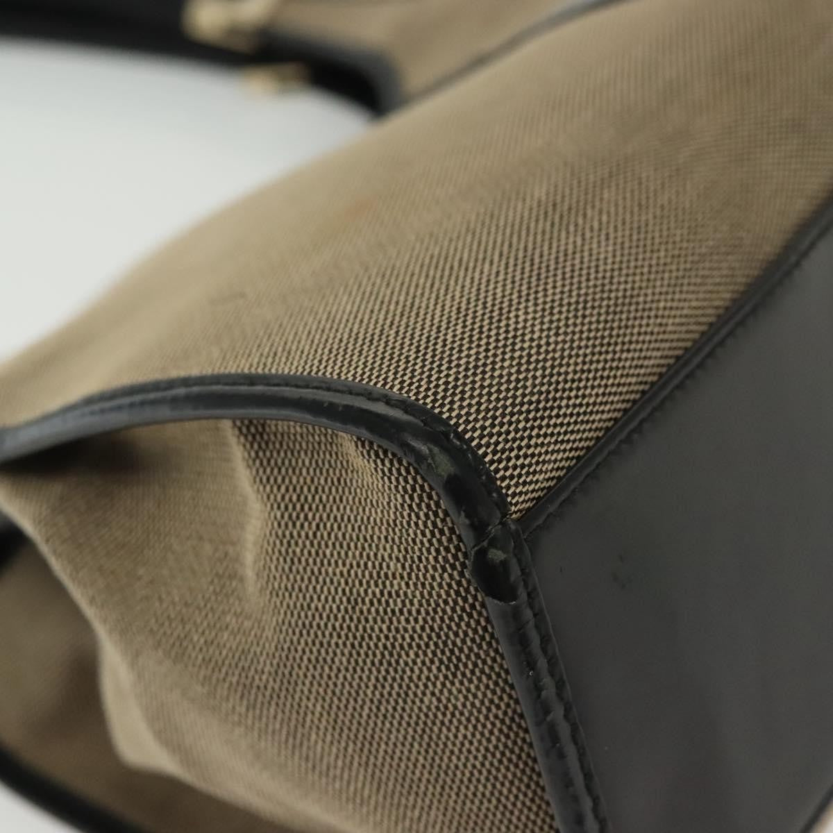 Gucci Jackie Original Shoulder Bag Leather Leather, BEIGE, CANVAS, Shoulder bag