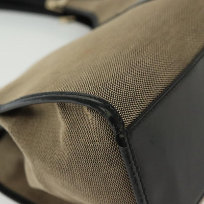 Gucci Jackie Original Shoulder Bag Leather Leather, BEIGE, CANVAS, Shoulder bag