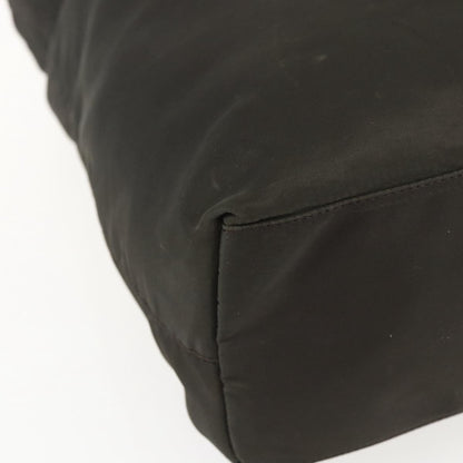 Prada Zip Tote Tessuto, KHAKI, NYLON, Tote bag