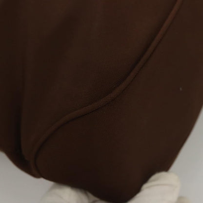 Salvatore Ferragamo Vala Shoulder Bag Canvas, BROWN, CANVAS, Shoulder bag