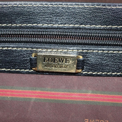 Loewe Vintage Velazquez Top Handle Bag Leather, BLACK, LEATHER, Handbag