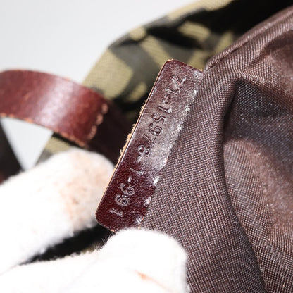 Fendi Zucca Tote bag FF motif, BROWN, CANVAS, Tote bag