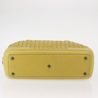 Bottega Veneta Vintage handbag Leather, YELLOW, LEATHER, Handbag