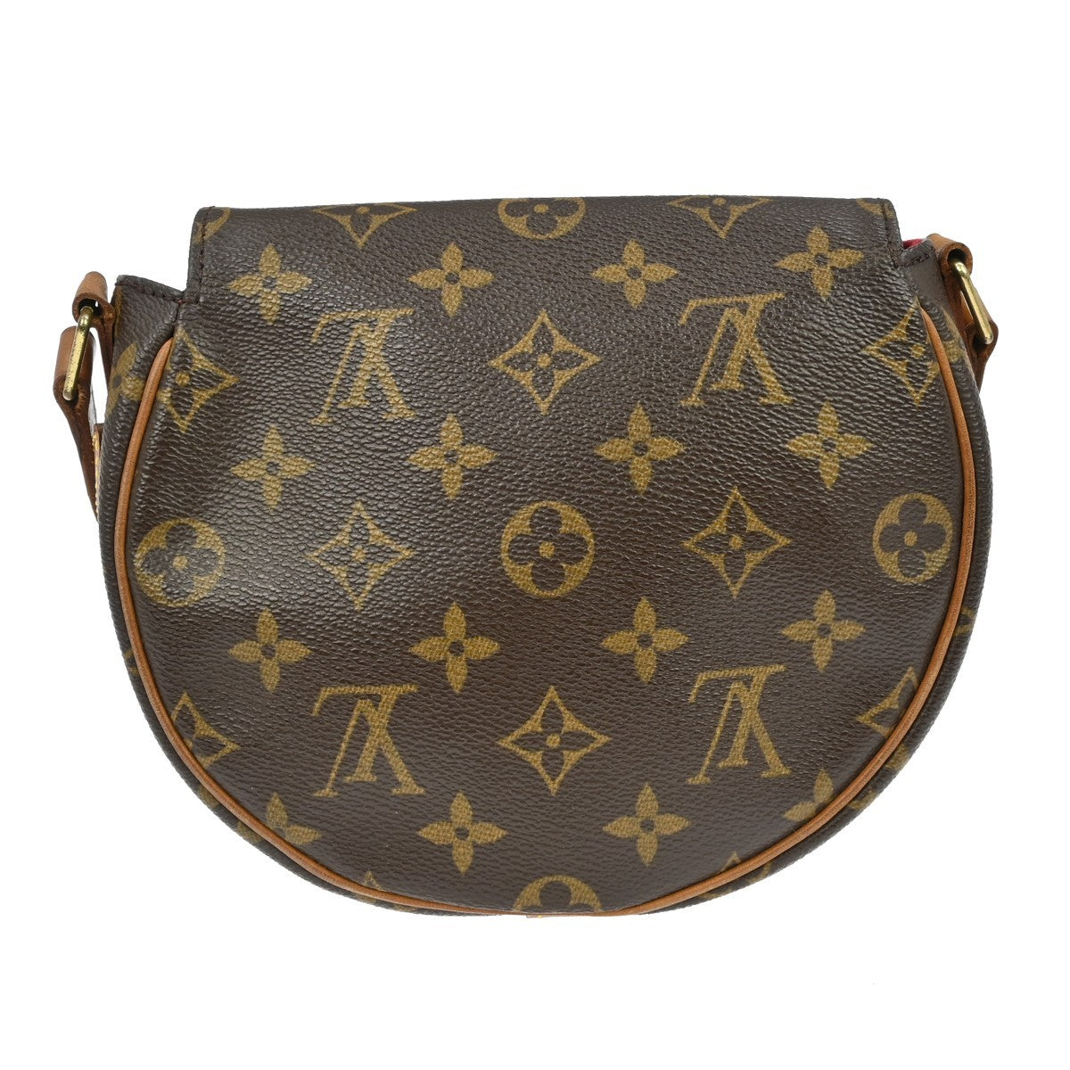 Louis Vuitton Tambourine Handbag Monogram Canvas, Brown, Canvas, Shoulder Bag