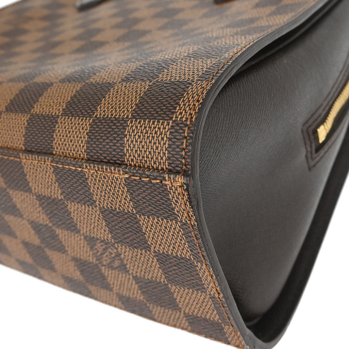 Louis Vuitton Triana Bag Damier, Brown, Canvas, Handbag