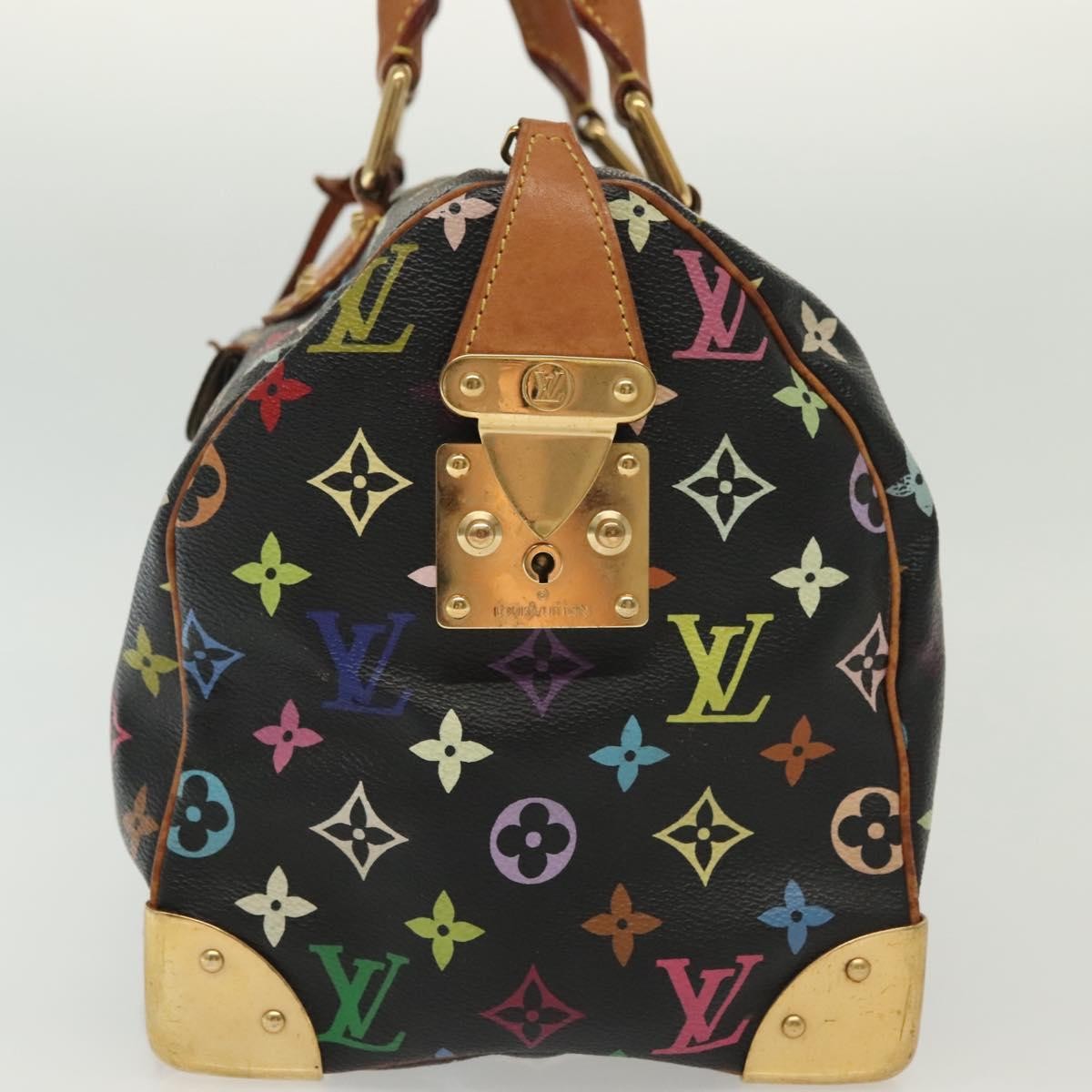 Louis Vuitton Speedy Handbag Monogram Multicolor, MULTICOLOUR, CANVAS, Handbag