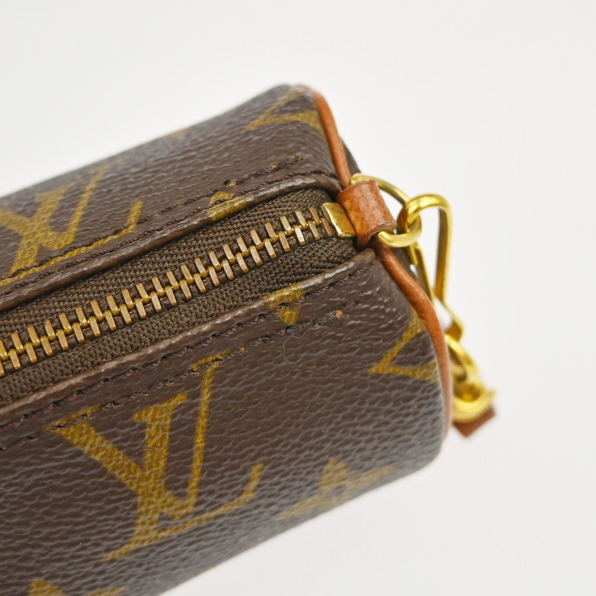 Louis Vuitton Papillon Pochette Monogram Canvas, Brown, Canvas, Clutch