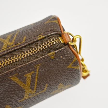 Louis Vuitton Papillon Pochette Monogram Canvas, Brown, Canvas, Clutch