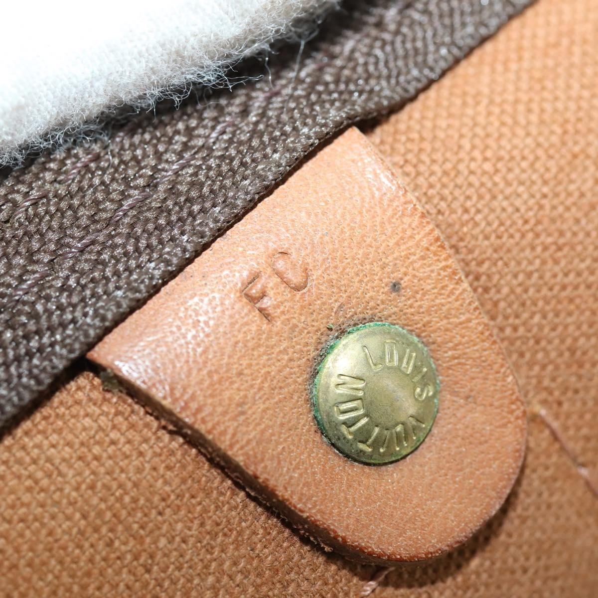 Louis Vuitton Keepall Bag Monogram Canvas, BROWN, CANVAS, Travel bag