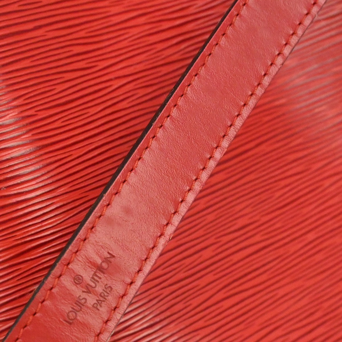 Louis Vuitton Noe Handbag Epi Leather, Red, Leather, Shoulder Bag