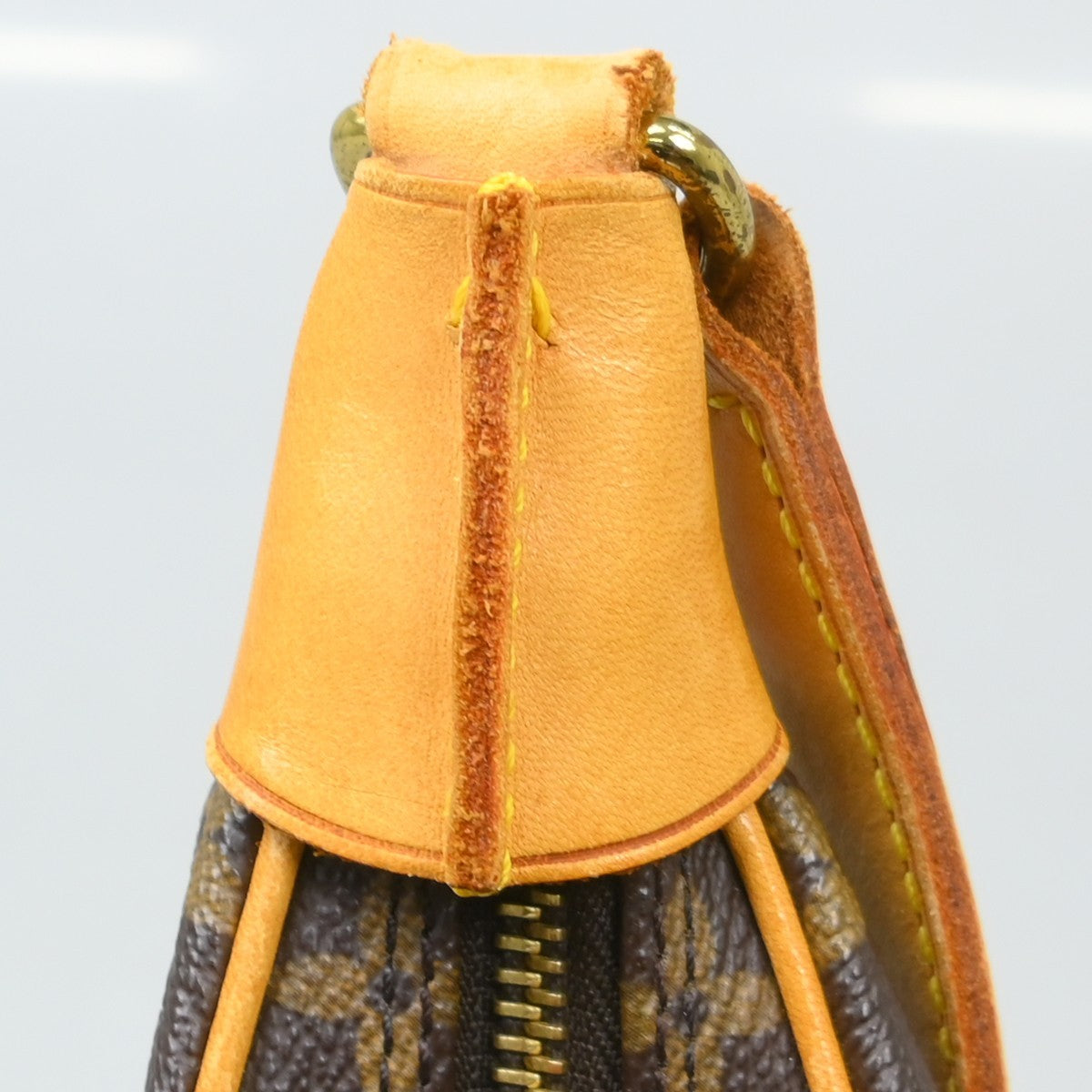 Louis Vuitton Boulogne Handbag Monogram Canvas, Brown, Canvas, Shoulder Bag