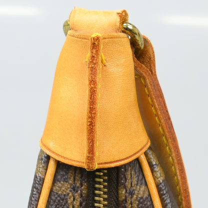 Louis Vuitton Boulogne Handbag Monogram Canvas, Brown, Canvas, Shoulder Bag