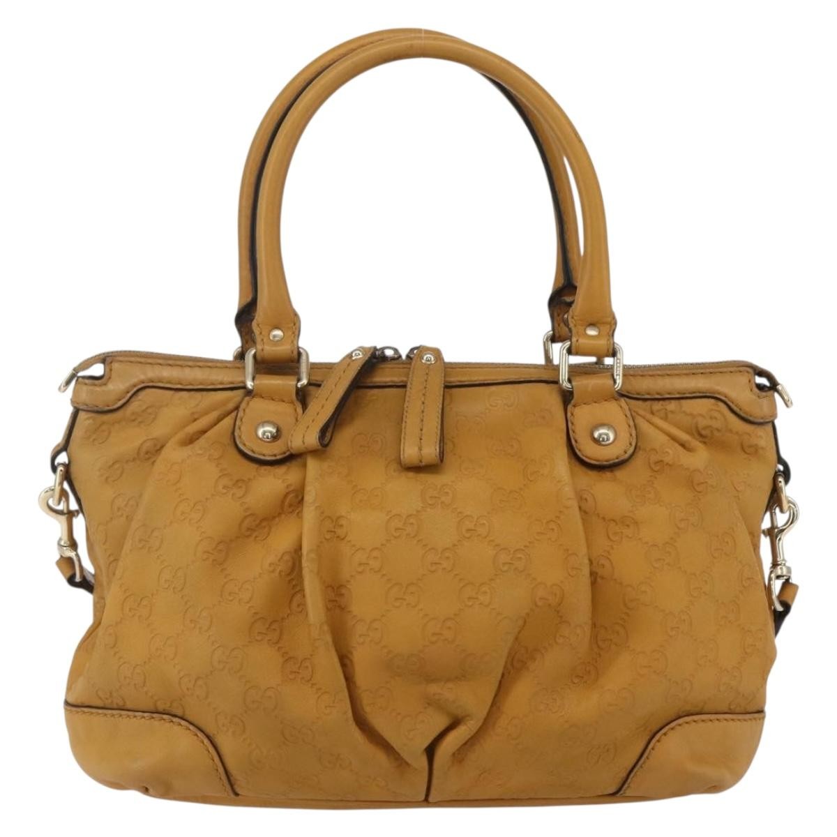 Gucci Sukey Top Handle Satchel Guccissima Leather, BROWN, LEATHER, Tote bag