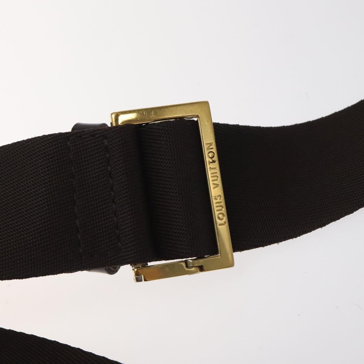 Louis Vuitton Geronimos Waist Bag Damier, BROWN, CANVAS, Clutche & pouche