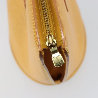 Louis Vuitton Saint Jacques Handbag Epi Leather, YELLOW, LEATHER, Shoulder bag
