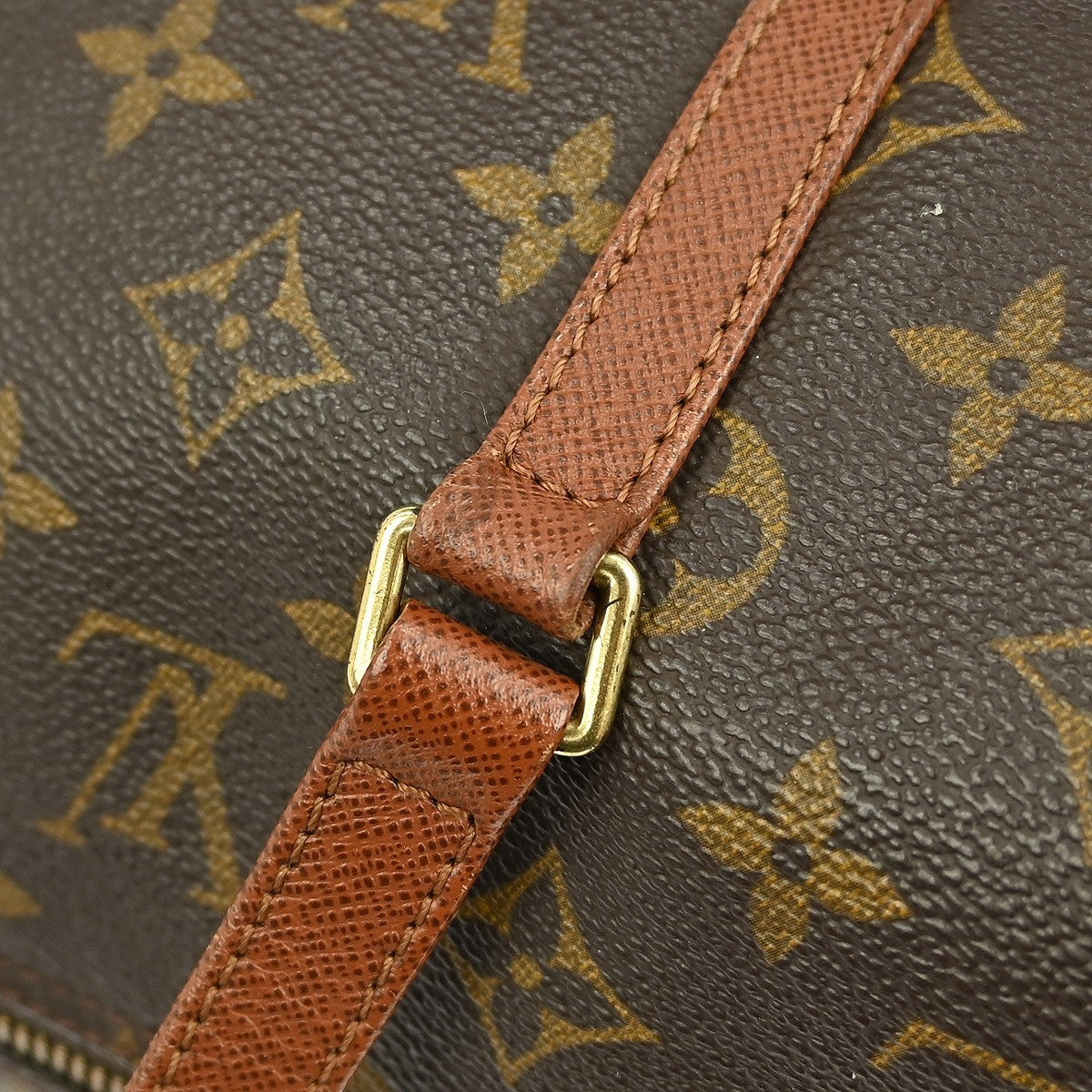 Louis Vuitton Papillon Handbag Monogram Canvas, BROWN, CANVAS, Handbag