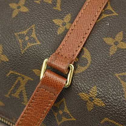 Louis Vuitton Papillon Handbag Monogram Canvas, BROWN, CANVAS, Handbag