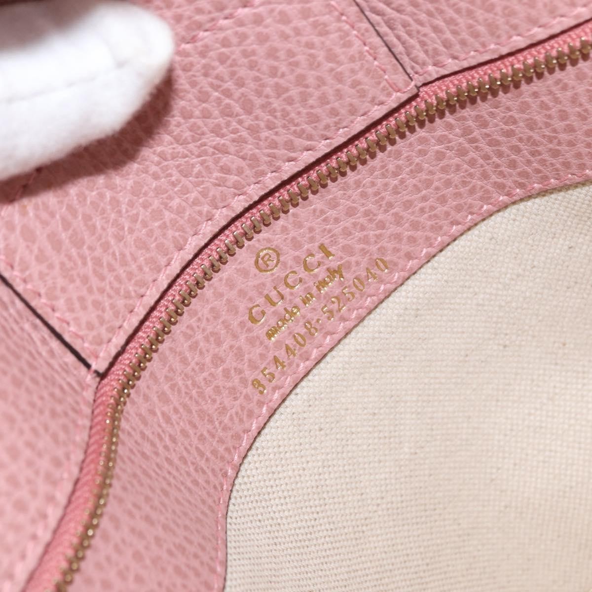 Gucci Swing Tote Leather, GRAY, LEATHER, Tote bag