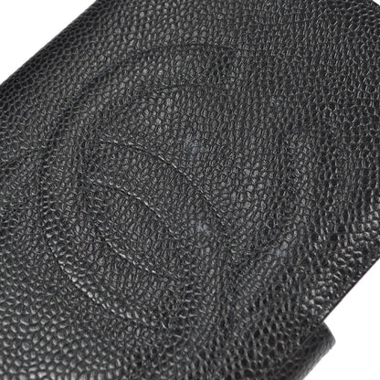 Chanel Timeless CC French Wallet Caviar, BLACK, LEATHER, Wallets