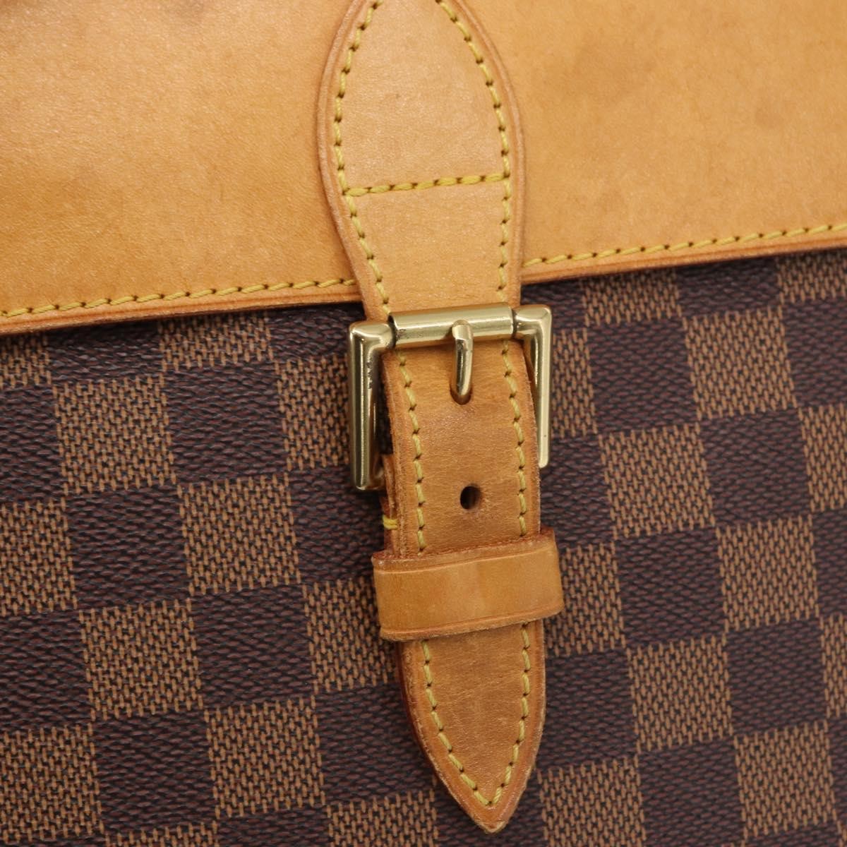 Louis Vuitton Arlequin Backpack Damier, BROWN, CANVAS, Backpack