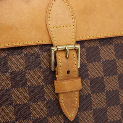 Louis Vuitton Arlequin Backpack Damier, BROWN, CANVAS, Backpack