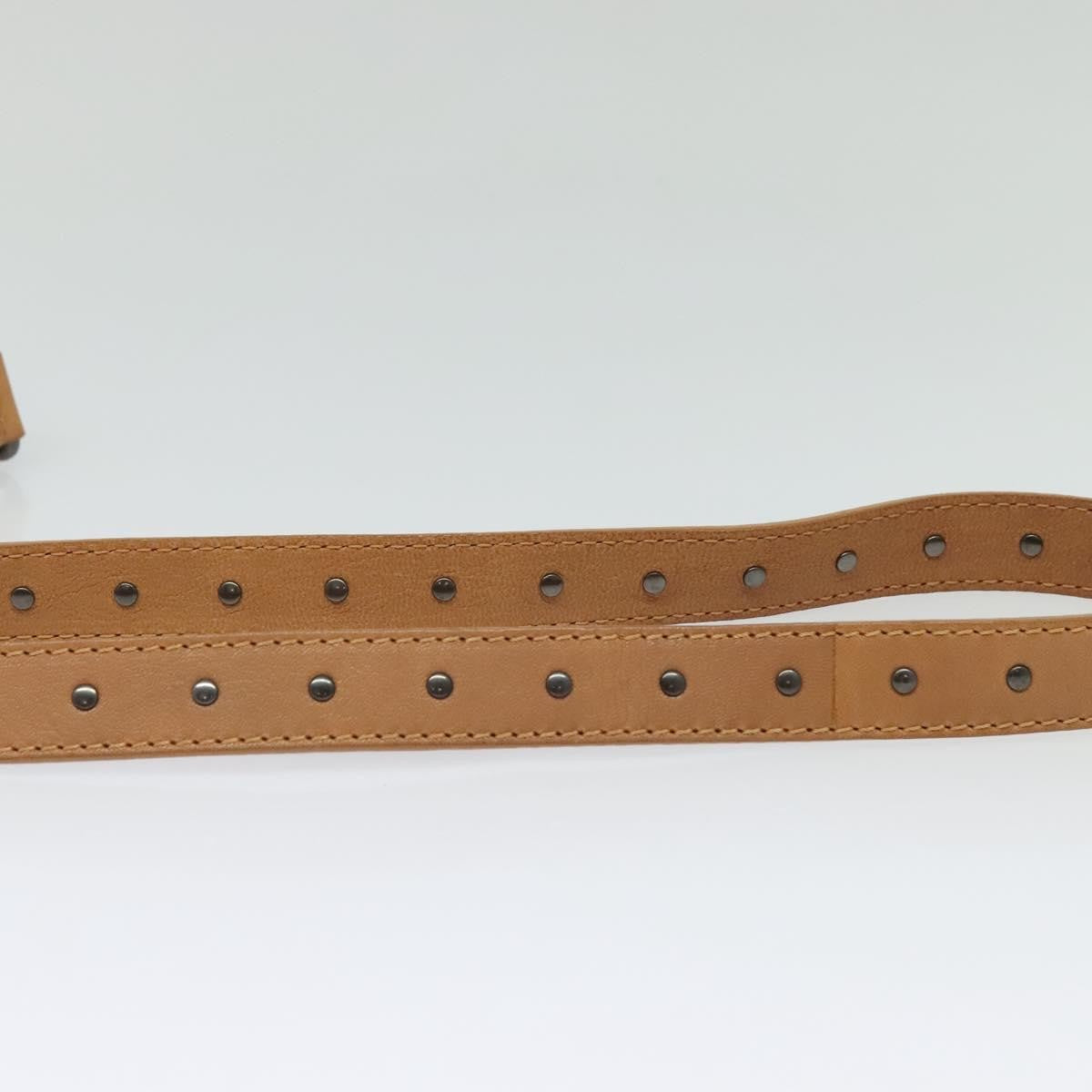 Celine Shoulder Bag Leather, BROWN, LEATHER, Shoulder bag