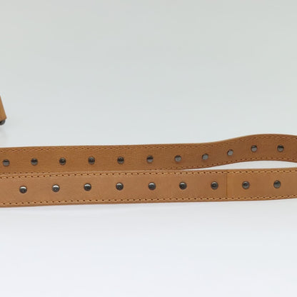 Celine Shoulder Bag Leather, BROWN, LEATHER, Shoulder bag