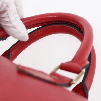Louis Vuitton Speedy Handbag Epi Leather, RED, LEATHER, Handbag