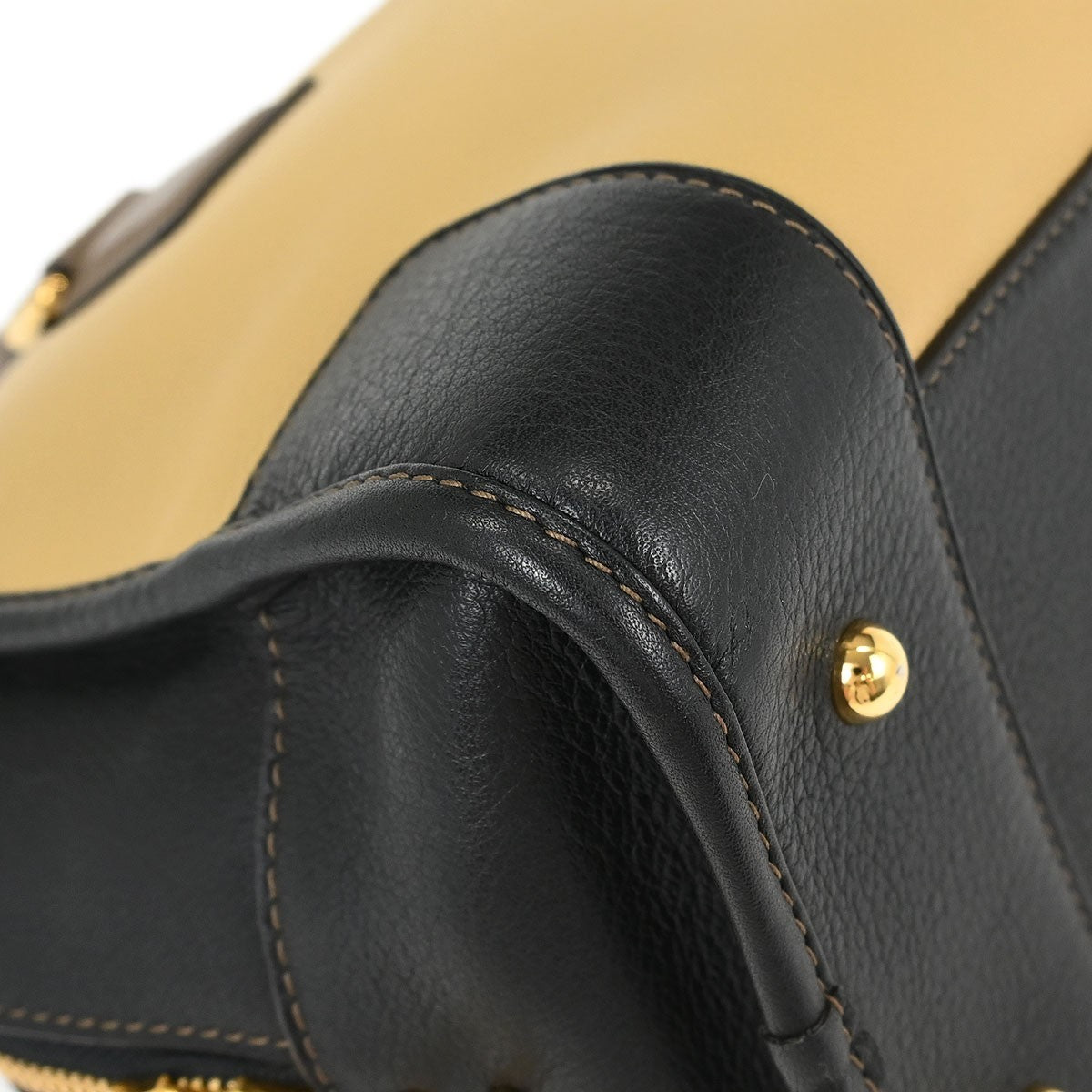 Loewe Amazona Bag Leather, BEIGE, LEATHER, Handbag