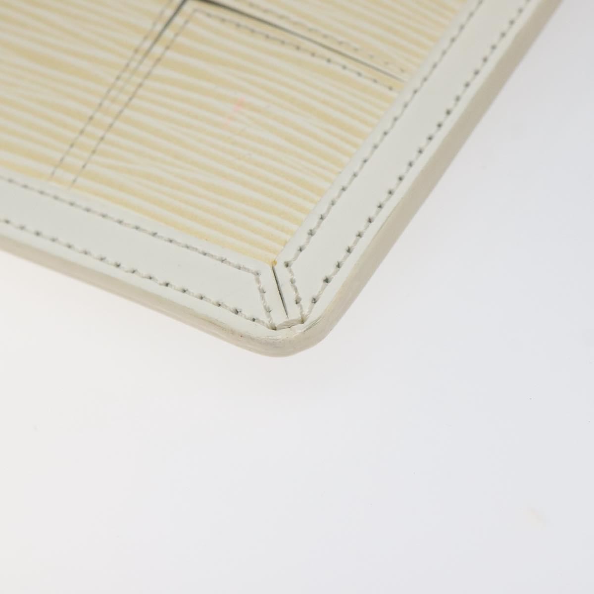 Louis Vuitton Delmonico Pochette Stretch Epi Leather, BEIGE, LEATHER, Clutche & pouche