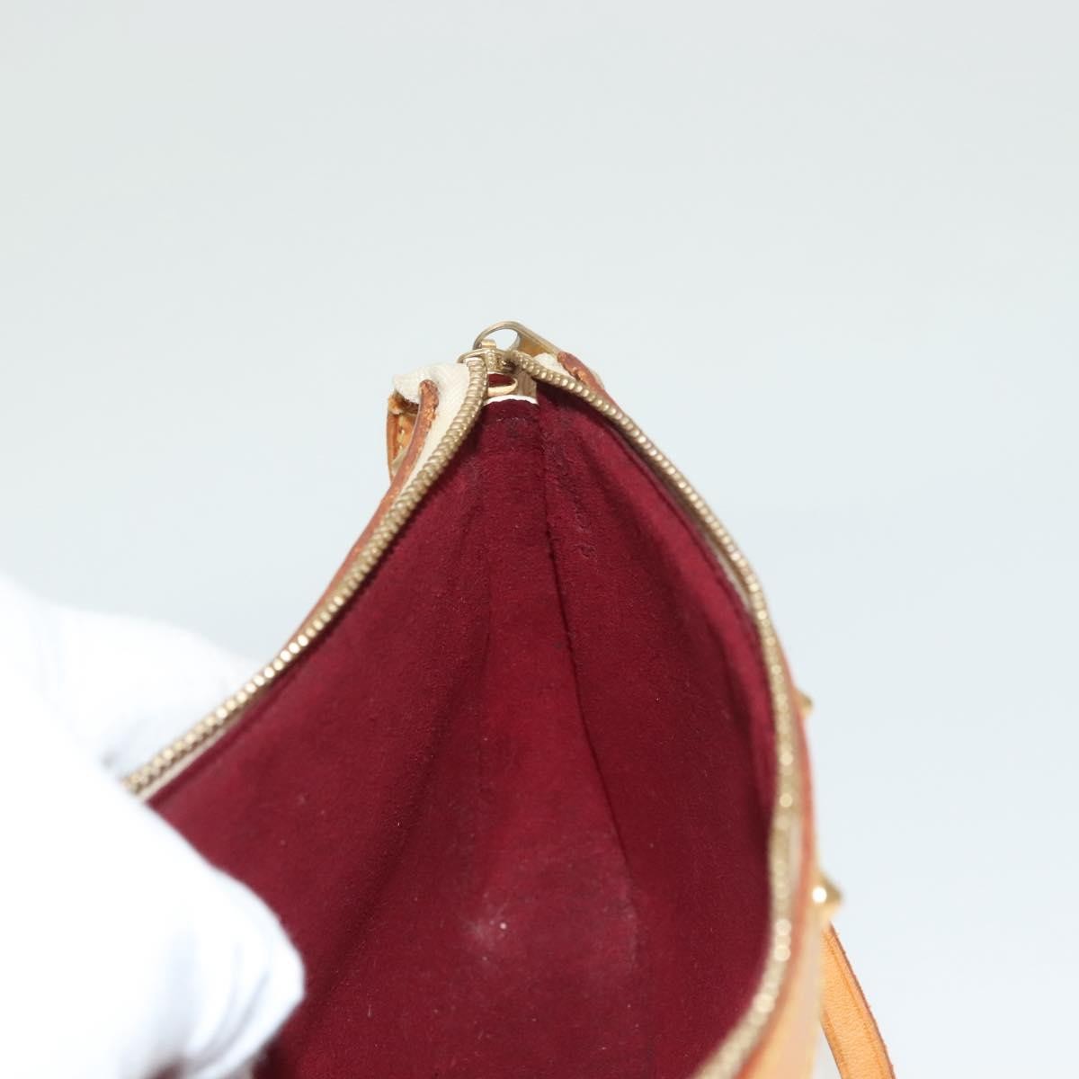 Louis Vuitton Pochette Accessoires Monogram Multicolor, WHITE, CANVAS, Clutche & pouche