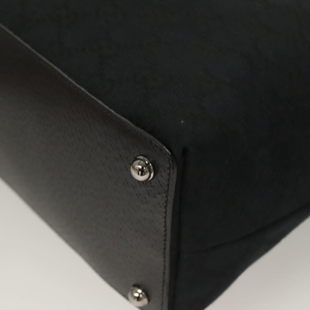 Gucci Eclipse Tote GG Canvas, BLACK, CANVAS, Tote bag