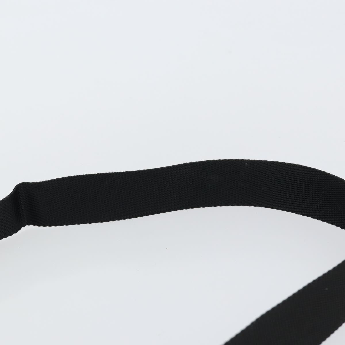 Prada Front Pocket Messenger Bag Tessuto, BLACK, NYLON, Shoulder bag