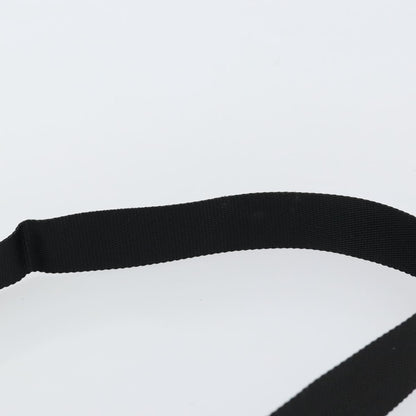 Prada Front Pocket Messenger Bag Tessuto, BLACK, NYLON, Shoulder bag