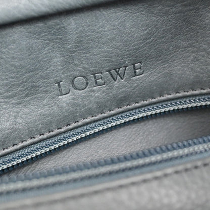 Loewe Amazona Bag Suede, GRAY, SUEDE, Handbag